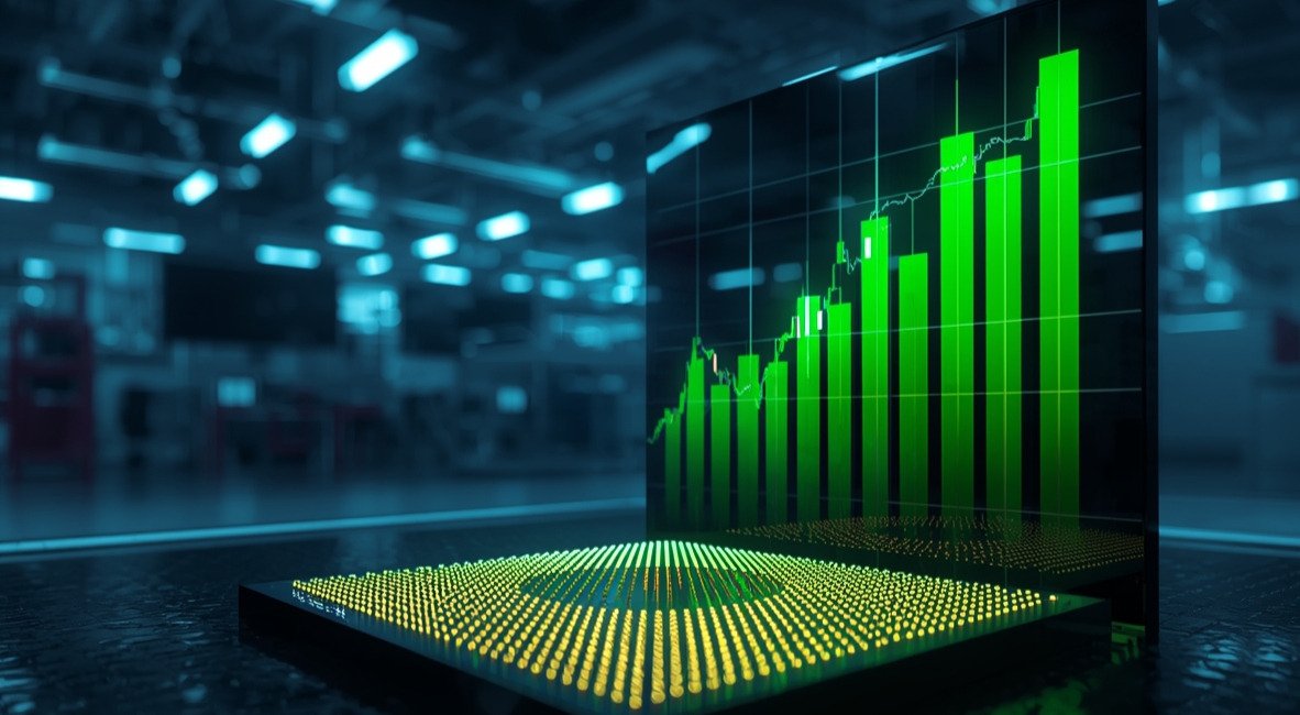 intc stock price chart